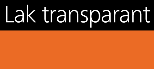 transparant oranje gelakt LT64